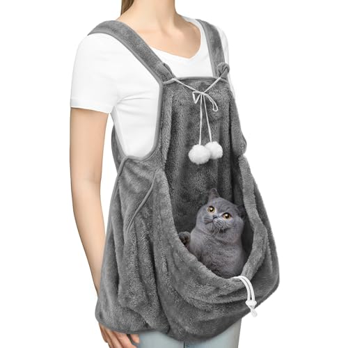iplusmile Verstellbare Katzentrageschürze Katzentragetasche Haustiertragetasche Schlafsack Aus Weicher Baumwolle Für Kätzchen Kleine Haustiere Im Freien Freihändig iplusmile Verstellbare Katzentrageschürze Katzentragetasche Haustiertragetasche Schlafsack Aus Weicher Baumwolle Für Kätzchen Kleine Haustiere Im Freien Freihändig von iplusmile