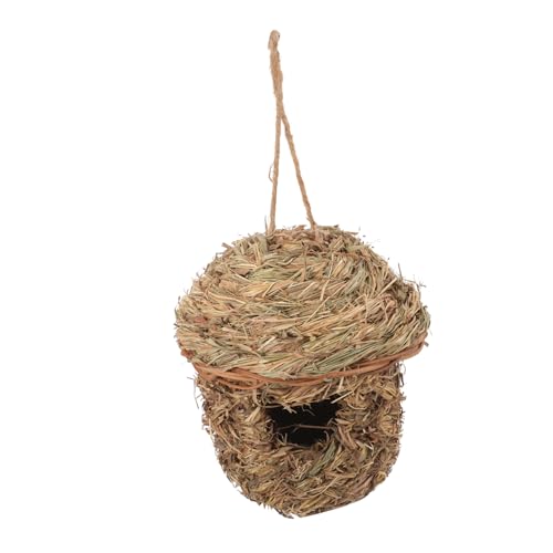 iplusmile Bird Nest Hummingbird House Handgewebtes Vogelhaus Natürlichem Material Für Garten Und Balkon Atmungsaktiv Und Dekorativ Aufhängen Für Wildvögel iplusmile Bird Nest Hummingbird House Handgewebtes Vogelhaus Natürlichem Material Für Garten Und Balkon Atmungsaktiv Und Dekorativ Aufhängen Für Wildvögel von iplusmile