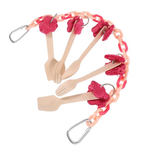 iplusmile Kauspielzeug Sicherem Material Hängendes Spielzeug Für Vögel Für Nymphensittiche Conures Und Kleine Papageien Fördert Spiel Und Zahnpflege Pinke Farbe iplusmile Kauspielzeug Sicherem Material Hängendes Spielzeug Für Vögel Für Nymphensittiche Conures Und Kleine Papageien Fördert Spiel Und Zahnpflege Pinke Farbe von iplusmile