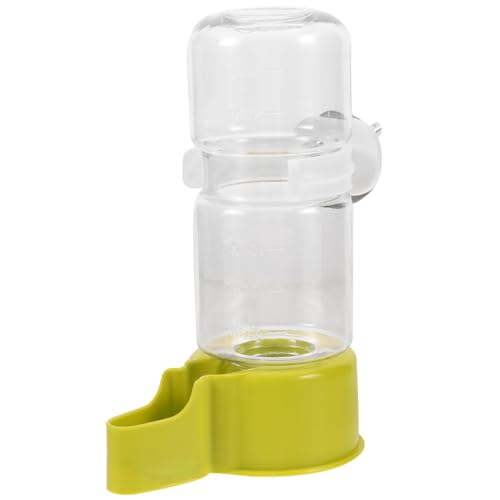 iplusmile Vogeltrinker Flasche Hühnerwasserbecher automatisch Futterspender tränkebecken wasserbecken Vogeltränke wasserwanne Trinkzubehör für Vögel Sittiche Wasserspender Plastik von iplusmile