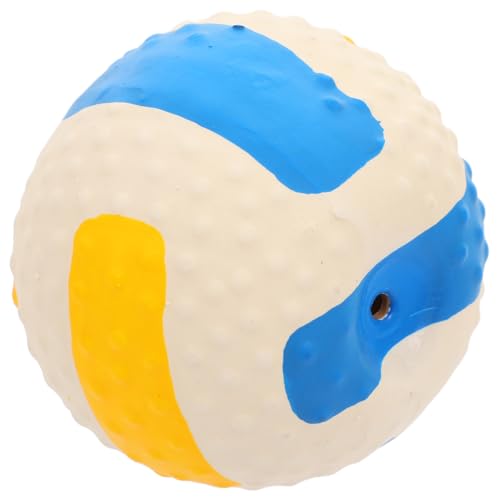 iplusmile Volleyball-Hundespielzeug Gummiball interaktives kauspielzeug Haustier Gummispielzeug sicher Quietschen Latex-Welpenspielzeug Volleyball- Emulsion Weiß iplusmile Volleyball-Hundespielzeug Gummiball interaktives kauspielzeug Haustier Gummispielzeug sicher Quietschen Latex-Welpenspielzeug Volleyball- Emulsion Weiß von iplusmile