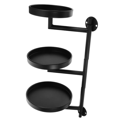 iplusmile Wandmontage Pflanzenhalter Für Innenpflanzen 3 Metall Pflanzenständer Schwimmende Pflanzenschelffenster Pflanzen Ständer Metall Pflanze Rack Drehung Pflanzenregale von iplusmile