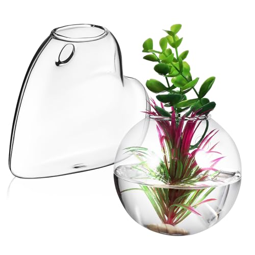 iplusmile Wandpflanzgefäße 2 Stück Hängende Anzuchtstationen Borosilikatglas für Zimmerpflanzen Transparenter Pflanztopf Installieren Sichtbarkeit von Wasserstand und Wurzelgesundheit iplusmile Wandpflanzgefäße 2 Stück Hängende Anzuchtstationen Borosilikatglas für Zimmerpflanzen Transparenter Pflanztopf Installieren Sichtbarkeit von Wasserstand und Wurzelgesundheit von iplusmile