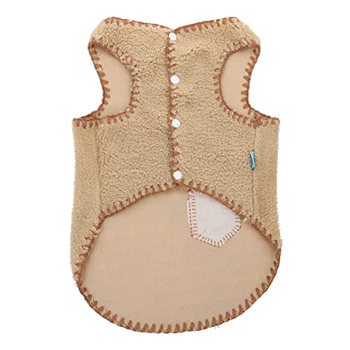 iplusmile Warme Haustierweste Hundemantel Winterjacke für Kleine Hunde Gepolstert Winddicht Bequem für Outdoor Aktivitäten Schickes Kostüm für und Kalte Tage von iplusmile
