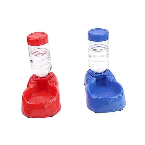 iplusmile Wasserspender Für Kätzchen Futterspender Groß Haustiere Drinnen Katzenfutter Wasserspender Für Katzen Haustier-trinkwerkzeug Werkzeug Zum Trinken Von Katzen Rot von iplusmile