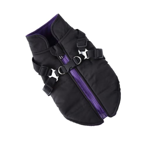 iplusmile Winter Hundemantel mit Geschirr Dicke Warme Welpenjacke Leichte Hundebekleidung für Kleine Hunde Bequem und Stylisch für Kalte Jahreszeiten iplusmile Winter Hundemantel mit Geschirr Dicke Warme Welpenjacke Leichte Hundebekleidung für Kleine Hunde Bequem und Stylisch für Kalte Jahreszeiten von iplusmile