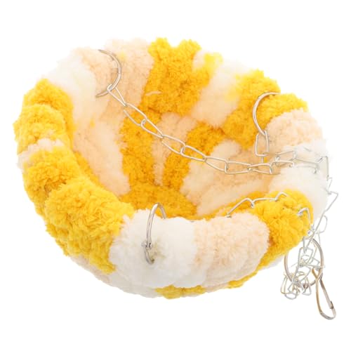 iplusmile Hängematte Vogel Nisthaus Schlaf Bett Für Nymphensittiche Conures Papagei Lovebird Versteck Für Papageien Spielzeug Für Sittiche Warmes Winterbett Für Vögel Im Käfig von iplusmile