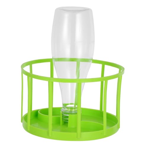iplusmile automatische Wasserzufuhr Wasserschale Futterhalter für Reptilien Schildkrötenwasserschale Futternapf für Bartagamen langlebiger Futternapf Abs Light Green von iplusmile
