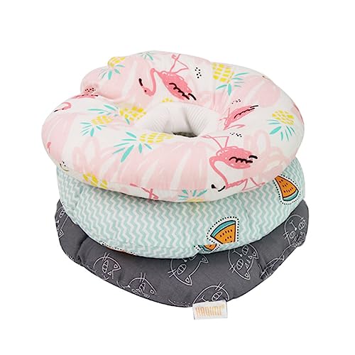 iplusmile elisabethanisches Haustierhalsband Kragen Zubehör Name Luft für Katzen Kreis Haustiere Schild Verstellbarer Anzug Katzenhalsband Grey von iplusmile