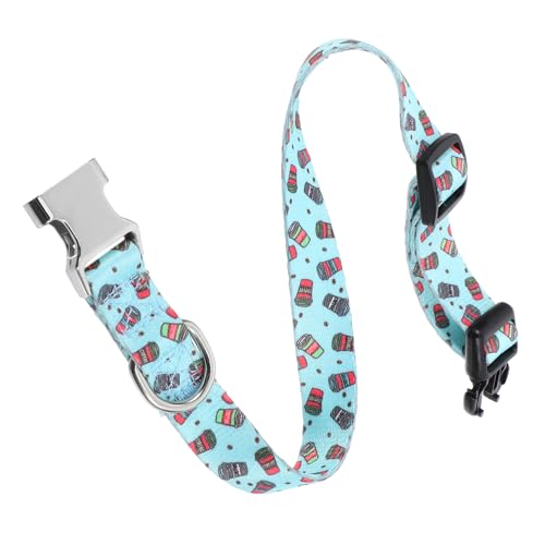 iplusmile geschmeidiges hundehalsband freigeben Haustiere Hundeschnalle Stichworte für Katzen mit Katzenhalsband tragbarer Hundehalsband Hundehalskragen Polyester Light Green von iplusmile