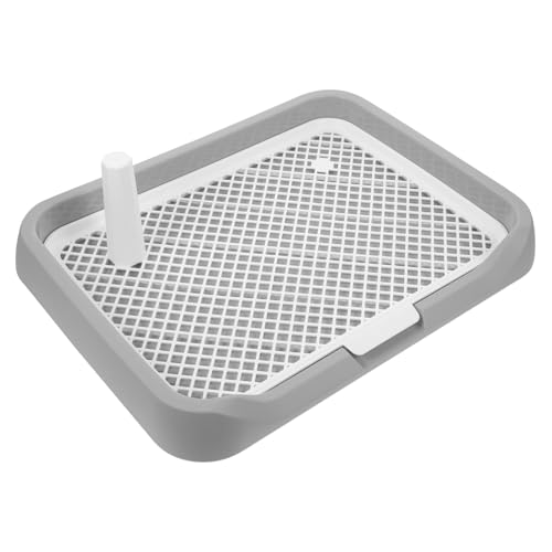 iplusmile hundetoilette Hundeklo für Welpen Hundeklo für Innenbereich Hundetrainingstöpfchen Futterspender Hündchen Haustiere Bettpfanne für Hunde Welpen-PIPI-Pad-Halter Grey iplusmile hundetoilette Hundeklo für Welpen Hundeklo für Innenbereich Hundetrainingstöpfchen Futterspender Hündchen Haustiere Bettpfanne für Hunde Welpen-PIPI-Pad-Halter Grey von iplusmile