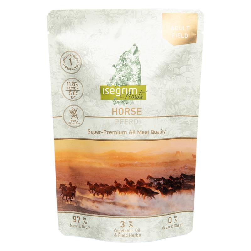 isegrim® Roots FIELD Pferd, Anzahl: 7 x 410 g, 410 g, Hundefutter von isegrim® Roots