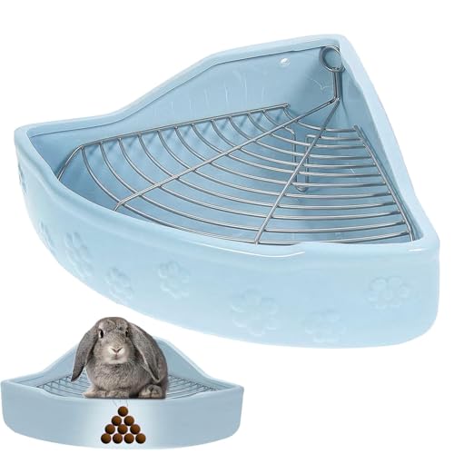 Eck-Katzentoilette - Pan Toilettenstreu-Eckbox | Dreieckiges Töpfchenzubehör für Chinchilla, Igel, Frettchen, Hamster Itrimaka Eck-Katzentoilette - Pan Toilettenstreu-Eckbox | Dreieckiges Töpfchenzubehör für Chinchilla, Igel, Frettchen, Hamster Itrimaka von itrimaka