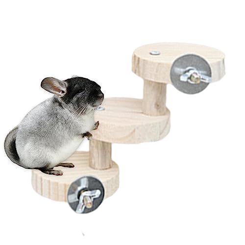 Hamster Kletterspielzeug aus Holz - Papageien-Vogelleiter, Kletterleiter aus Holz, lang,Bissfeste Papageienleiter, Hamster-Kletterspielzeug, Allzweckspielzeug für Rennmäuse, Chinchillas Itrimaka Hamster Kletterspielzeug aus Holz - Papageien-Vogelleiter, Kletterleiter aus Holz, lang,Bissfeste Papageienleiter, Hamster-Kletterspielzeug, Allzweckspielzeug für Rennmäuse, Chinchillas Itrimaka von itrimaka