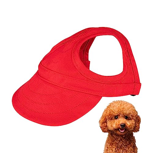 Sonnenhüte für Hunde,Hundemütze für kleine Hunde mit Ohrlöchern | Stilvolle kleine Hundemütze, Welpenmütze, Hundehaube zum Fotografieren, tägliches Tragen Itrimaka von itrimaka
