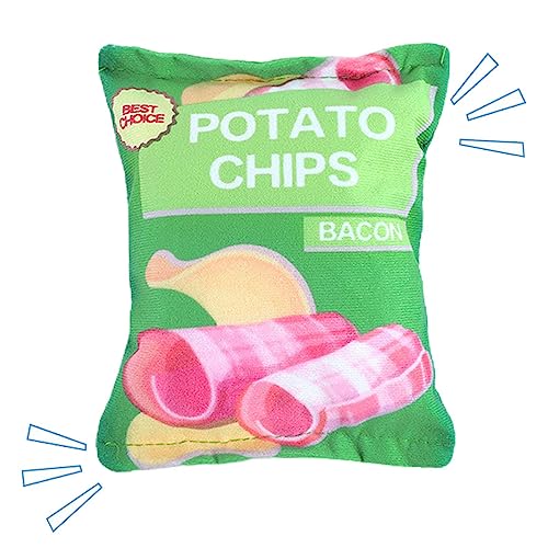 itrimaka Kartoffelchips-Spielzeug für Hunde | Quietschendes Snackbeutel-Hundespielzeug | Haustier-Kauspielzeug, Backenzahnspielzeug, interaktives Plüsch-Haustierspielzeug, Welpen-Beißspielzeug itrimaka Kartoffelchips-Spielzeug für Hunde | Quietschendes Snackbeutel-Hundespielzeug | Haustier-Kauspielzeug, Backenzahnspielzeug, interaktives Plüsch-Haustierspielzeug, Welpen-Beißspielzeug von itrimaka