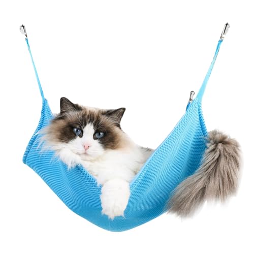 itrimaka Mesh-Katzenbett, Katzenhängematten | Kühlende Katzenschaukel, atmungsaktiv | Haustierbett mit starker Tragfähigkeit, Schlafen, Haustierhängematte für Käfig, für Katzen, Kätzchen, Kaninchen im itrimaka Mesh-Katzenbett, Katzenhängematten | Kühlende Katzenschaukel, atmungsaktiv | Haustierbett mit starker Tragfähigkeit, Schlafen, Haustierhängematte für Käfig, für Katzen, Kätzchen, Kaninchen im von itrimaka