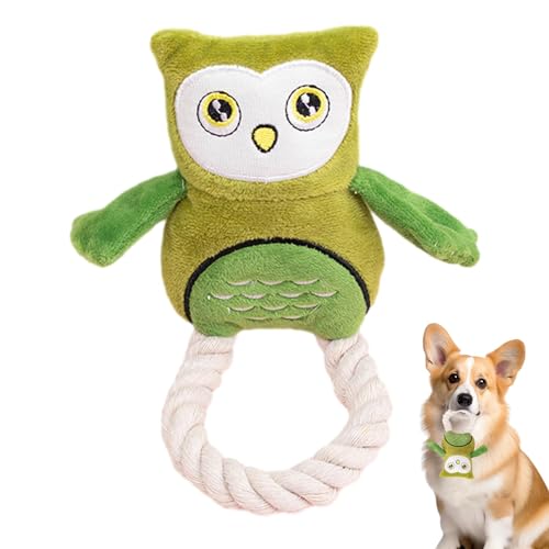 itrimaka Quietschendes Plüsch-Hundespielzeug,Quietschspielzeug für Hunde | Interaktives ausgestopftes Hundespielzeug | Robustes Seilplüschspielzeug, gehirnstimulierendes Spielzeug zum Kauen und itrimaka Quietschendes Plüsch-Hundespielzeug,Quietschspielzeug für Hunde | Interaktives ausgestopftes Hundespielzeug | Robustes Seilplüschspielzeug, gehirnstimulierendes Spielzeug zum Kauen und von itrimaka