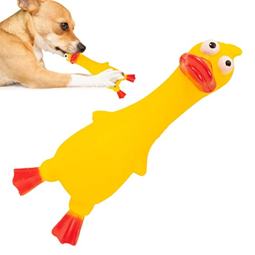 itrimaka TAYSTE Beißspielzeug für Haustiere - Haustier-Entenspielzeug,Vinyls Beißring für Hunde, Tierpuppe, Schaf, Ente, Kühe, Geräuschspielzeug für Unterhaltung und interaktives Spielen von itrimaka