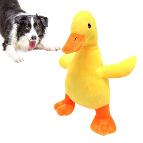 itrimaka Welpen zahnende Plüschtiere | Quietschendes Welpen-Plüschspielzeug in süßer Entenform | Interaktives Indoor-Hundespielzeug für Tierhandlung, Ausflug, Camping, Tierheim, Zuhause itrimaka Welpen zahnende Plüschtiere | Quietschendes Welpen-Plüschspielzeug in süßer Entenform | Interaktives Indoor-Hundespielzeug für Tierhandlung, Ausflug, Camping, Tierheim, Zuhause von itrimaka