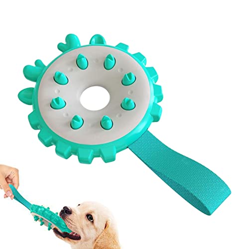 itrimaka Zahnknirschspielzeug für Hunde,Interaktives Hundespielzeug in Scheibenform gegen Langeweile | Kauspielzeug für Hunde. Unzerstörbares, quietschendes Hundespielzeug für Aggressive Kautiere von itrimaka