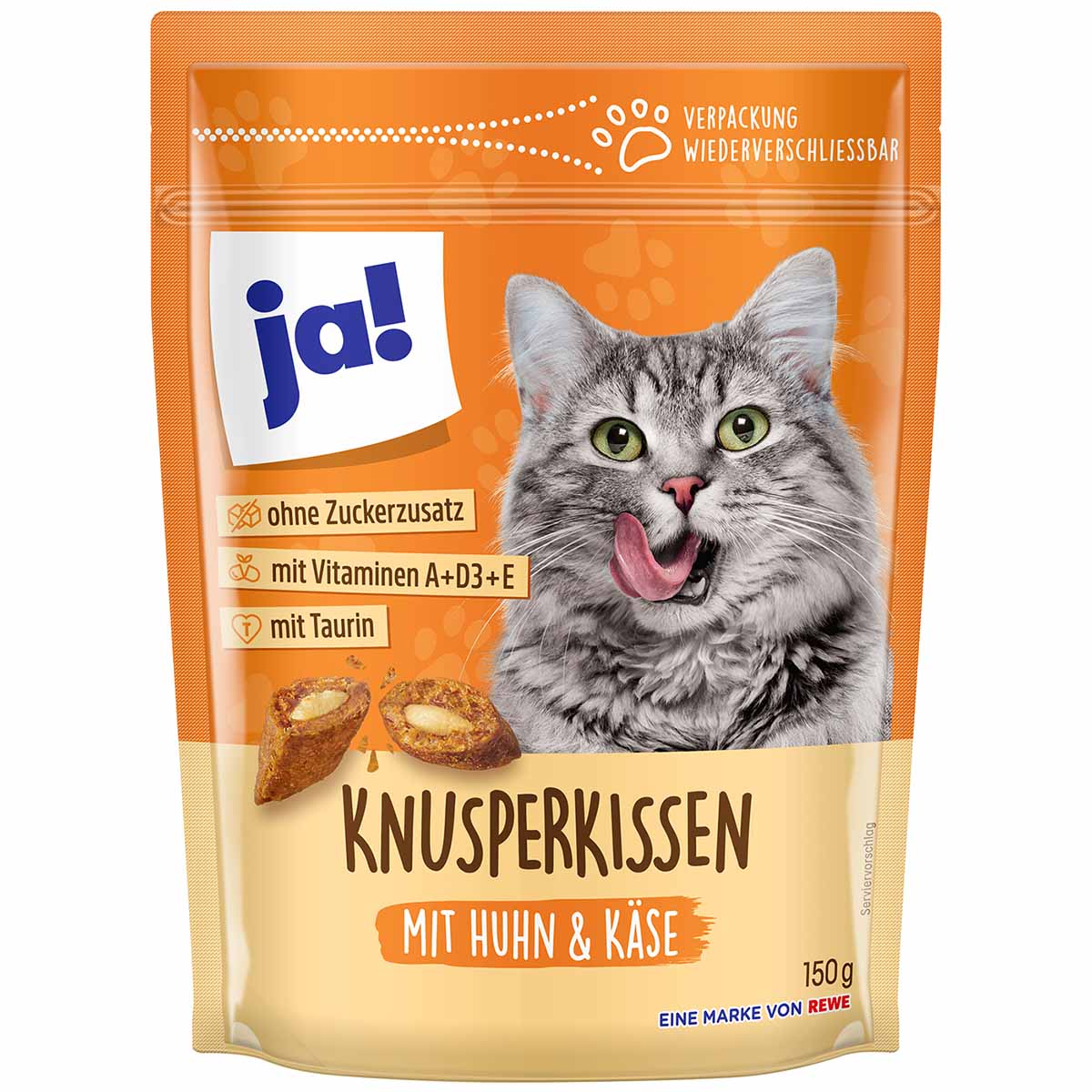 ja! Knusperkissen Huhn & Käse 150g von ja