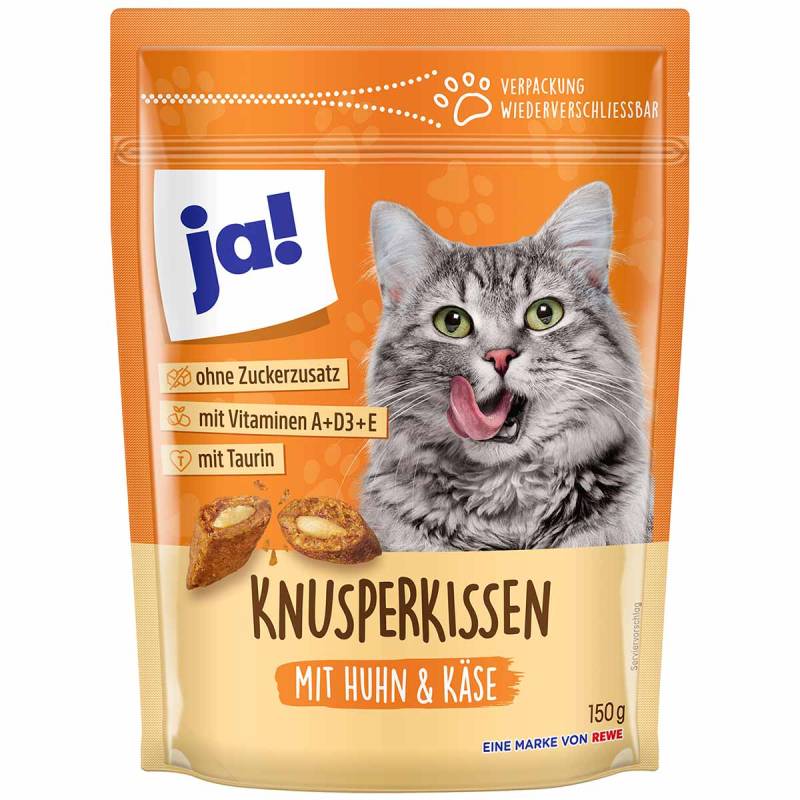 ja! Knusperkissen Huhn & Käse 150g von ja