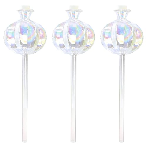 3 Stück Bewässerungskugeln für Pflanzen Glas, Selbstbewässernde Kugeln für Dosierte Bewässerung Pflanzen und Blumen, Pflanzenbewässerungsbirnen für Zimmerpflanzen, Garten, Balkon (Transparente 3pcs) 3 Stück Bewässerungskugeln für Pflanzen Glas, Selbstbewässernde Kugeln für Dosierte Bewässerung Pflanzen und Blumen, Pflanzenbewässerungsbirnen für Zimmerpflanzen, Garten, Balkon (Transparente 3pcs) von jackfru