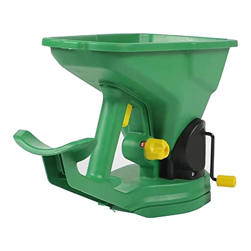 jackfru Handstreue Universal-Streuer, Ganzjahresstreuer Garten Saatgutverteiler für Dünger, Rasensamen, Streusalz Ganulierte, Handkurbel Gleichmäßig Verteilen 1,5 L Fassungsvermögen jackfru Handstreue Universal-Streuer, Ganzjahresstreuer Garten Saatgutverteiler für Dünger, Rasensamen, Streusalz Ganulierte, Handkurbel Gleichmäßig Verteilen 1,5 L Fassungsvermögen von jackfru