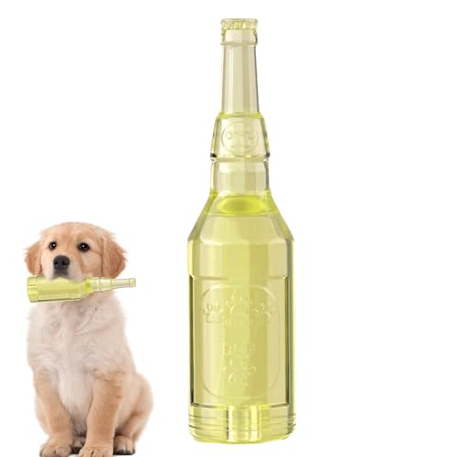 Welpenflasche kauen Spielzeug, Interaktives Hundespielzeug Hund Quietschspielzeug Kauspielzeug für Welpen, Kleine und Mittlere Hunde, Haustiere Welpenflasche kauen Spielzeug, Interaktives Hundespielzeug Hund Quietschspielzeug Kauspielzeug für Welpen, Kleine und Mittlere Hunde, Haustiere von jamgeery