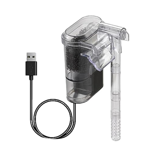 jamgeery Aquariumfilter, Aquariumfilter | Einstellbarer Durchflussfilter,Leise, externer USB-Tankfilter, hängender für Fisch- und Schildkrötenbecken, sauberes Wasser jamgeery Aquariumfilter, Aquariumfilter | Einstellbarer Durchflussfilter,Leise, externer USB-Tankfilter, hängender für Fisch- und Schildkrötenbecken, sauberes Wasser von jamgeery