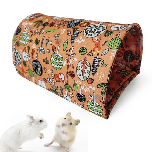 jamgeery Hamsternest, Hamstertunnelspielzeug | Klappbares Hamsterbett,Igel versteckt und ruht Sich aus, Kleintier-Röhrentunnel für Frettchen, Hamster, Chinchilla-Igel jamgeery Hamsternest, Hamstertunnelspielzeug | Klappbares Hamsterbett,Igel versteckt und ruht Sich aus, Kleintier-Röhrentunnel für Frettchen, Hamster, Chinchilla-Igel von jamgeery