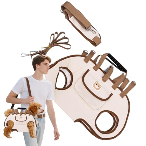 jamgeery Haustiertasche Für Hunde - Kleine Hundetransporttasche Katzen Tragetasche - wasserdichte Katzentrage Mit Schultergurt Für Wanderungen Spaziergänge Camping Katzen Welpen Kleintiere jamgeery Haustiertasche Für Hunde - Kleine Hundetransporttasche Katzen Tragetasche - wasserdichte Katzentrage Mit Schultergurt Für Wanderungen Spaziergänge Camping Katzen Welpen Kleintiere von jamgeery