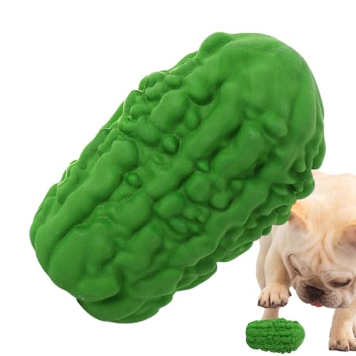 jamgeery Leckerli-Spender-Hundespielzeug,Hunde-Leckerli-Spender-Spielzeug - Bitterer Gemüseform-Hundeleckerliball für die Zähne - Kauspielzeug für Hunde aus Gummi, um sie beim langsamen Füttern, jamgeery Leckerli-Spender-Hundespielzeug,Hunde-Leckerli-Spender-Spielzeug - Bitterer Gemüseform-Hundeleckerliball für die Zähne - Kauspielzeug für Hunde aus Gummi, um sie beim langsamen Füttern, von jamgeery