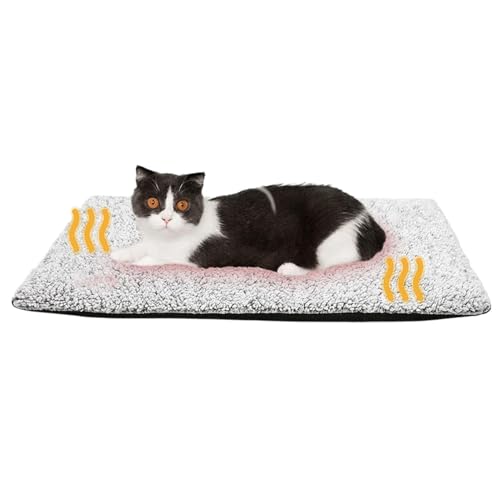 jamgeery Thermo-Heizmatte für Hunde, geräuschloses Katzen-Heizbett,Weiche, selbstheizende Schlafmatte für Katzen - rutschfeste Unterseite, verdickte Hundebettmatten für Möbel, Sofas, Böden, jamgeery Thermo-Heizmatte für Hunde, geräuschloses Katzen-Heizbett,Weiche, selbstheizende Schlafmatte für Katzen - rutschfeste Unterseite, verdickte Hundebettmatten für Möbel, Sofas, Böden, von jamgeery