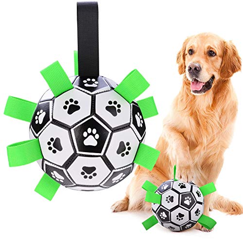 jaosn Hundeball Hundespielzeug Ball, 15cm Kauspielzeug Robuster aus Naturkautschuk Hundespielball, IQ-Trainingsball Interaktives Kauspielzeug Haustierspielzeug für Große und Kleine Hunde Haustiere von jaosn