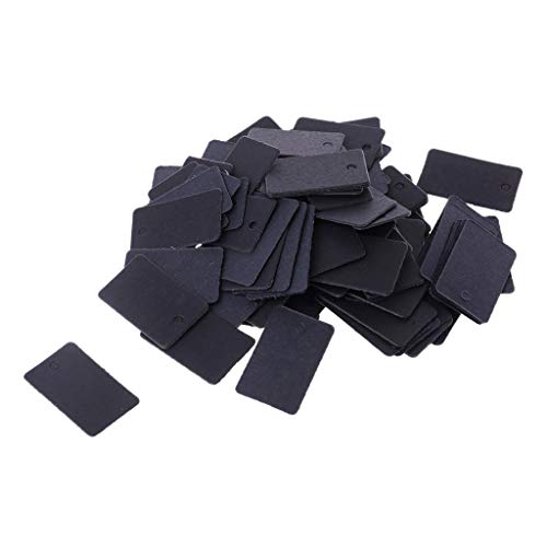 100 Stück Kraftpapier Geschenkkarten Zum Aufhängen Schmucketiketten Anhänger Basteldekoration 2 X 3 3 cm von jdstty