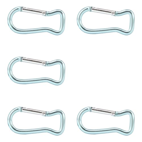 5 x Federverschlüsse in Fischform, Aluminiumlegierung, Karabinerhaken, Schlüsselanhänger, Schnallen, Hardware 5 x Federverschlüsse in Fischform, Aluminiumlegierung, Karabinerhaken, Schlüsselanhänger, Schnallen, Hardware von jdstty