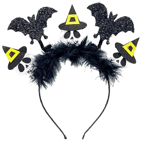 Erwachsene Flügel & Schädel & Form Stirnband Frau Haar Hoop Make Up Halloween Fotografieren Karneval Party Kopfbedeckung Erwachsene Flügel & Schädel & Form Stirnband Frau Haar Hoop Make Up Halloween Fotografieren Karneval Party Kopfbedeckung von jdstty
