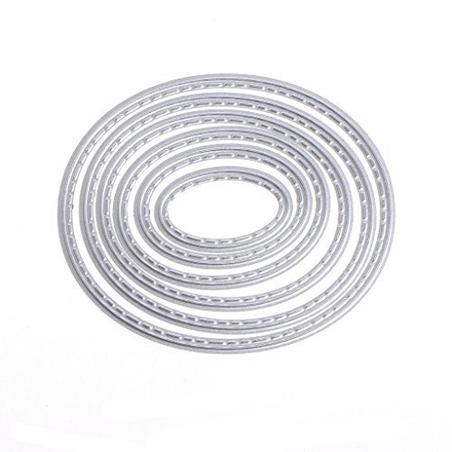 Ovale Metall-Stanzformen, Schablonen, Scrapbooking, Album, Papier, Karten, Prägung, Handwerk Ovale Metall-Stanzformen, Schablonen, Scrapbooking, Album, Papier, Karten, Prägung, Handwerk von jdstty