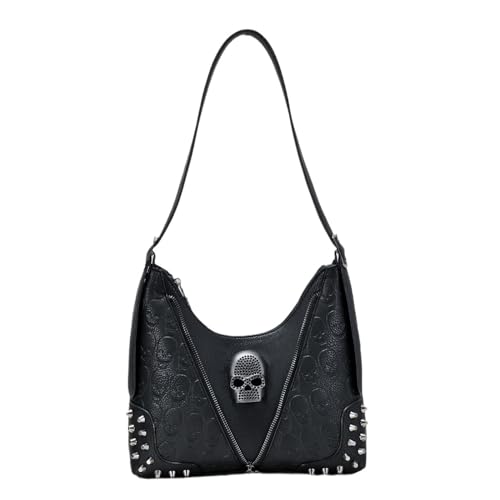 jdstty 2023 Unterarm Tasche Vintage Tote Schädel Schulter Tasche Für Mädchen Frauen Punk Achselhöhle Tasche Große Kapazität Freizeit Handtasche jdstty 2023 Unterarm Tasche Vintage Tote Schädel Schulter Tasche Für Mädchen Frauen Punk Achselhöhle Tasche Große Kapazität Freizeit Handtasche von jdstty