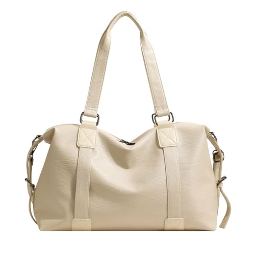 jdstty Frauen PU Leder Umhängetasche Große Kapazität Schulter Tasche Top Handtasche Lässig Messengers Tasche Reisetasche von jdstty