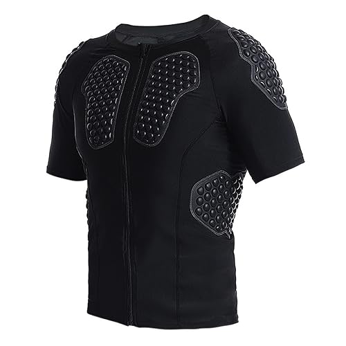 jdstty Gepolsterter Herren Kompressionsschutz Für Fußball Baseball Fußball Basketball Fahrrad Tennis Paintball Snowboard Skitraining von jdstty