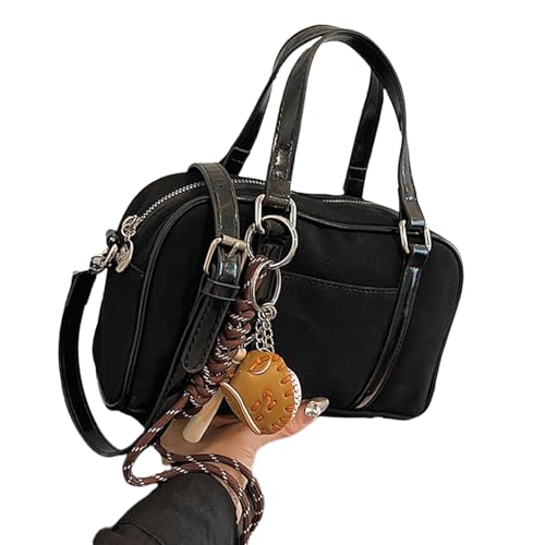 jdstty Vintage Umhängetasche Aus Wildlederimitat Für Damen Elegante Umhängetasche Mit Und Verstellbarem Riemen von jdstty