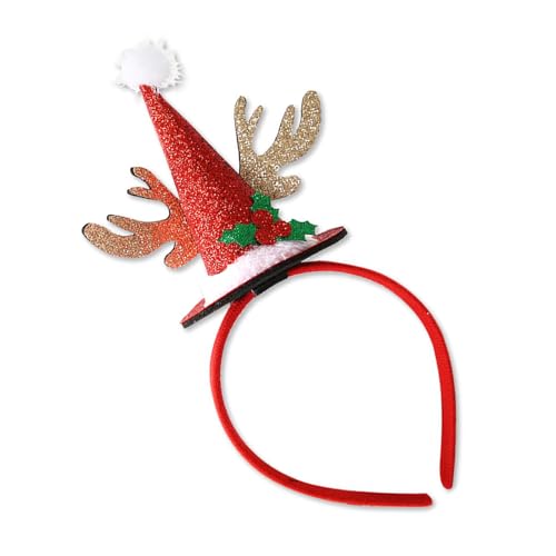 jdstty Weihnachtskostüm, Stirnband, Schleife, Bühne, Schleife, Kopfbedeckung, Geweih, Weihnachtsfeier, Requisiten, Geweih, Geschenk Stirnband jdstty Weihnachtskostüm, Stirnband, Schleife, Bühne, Schleife, Kopfbedeckung, Geweih, Weihnachtsfeier, Requisiten, Geweih, Geschenk Stirnband von jdstty