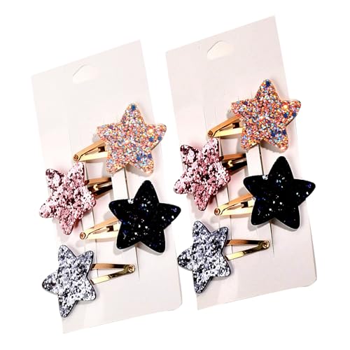 jdstty Zarte Glitzernde Haarclip Schöne Haare Schmücken Star Barrettes Friseur Werkzeug Ornamente von jdstty