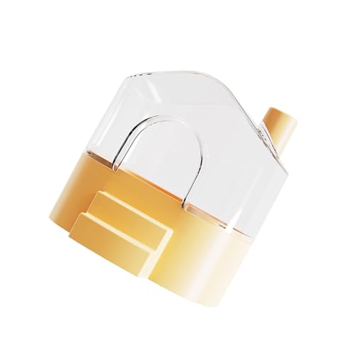 Spill Proof Hamster Sand Bad Box Behälter Mit Erhöhter Grundlage Klarer Design Für Lemming Und Kleine Tierlebensräume Lebensraum Sandbad Haus von jebyltd