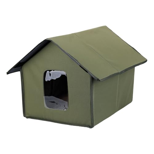 Wetterfeste Outdoor Katzen Haus Einfache Baugruppe Isoliert Für Winter Warme Haus wasserdichte Katzen Freien Streuner Einfache Baugruppe Unterkunft von jebyltd