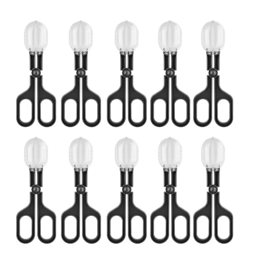 jebyltd 10pcs Gogga Catcher Clip Outdoor Clamp Biology Tragbarer Gogga Fänger Für Und Salon Nutzung Haushalt Haustier Essentiell von jebyltd