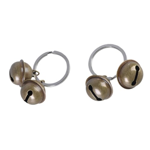 jebyltd 2pack Luxuriöse Handgefertigte Kragen Bells Haustier Training Bells Noise Maker Für Hunde Und Katzen Elegante Haustierdekoration von jebyltd